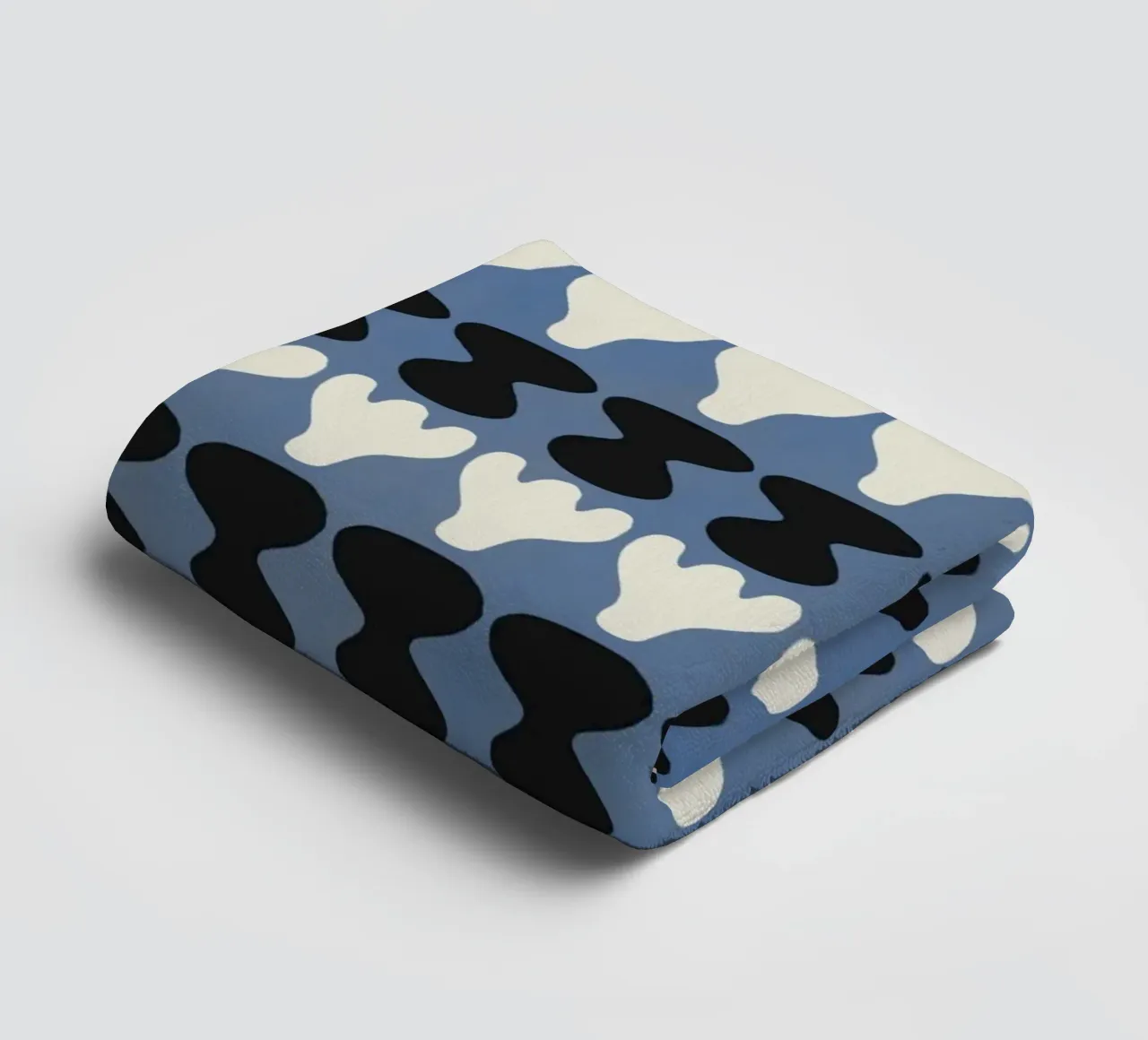 Repetitive pattern 13 towel by Little Dean