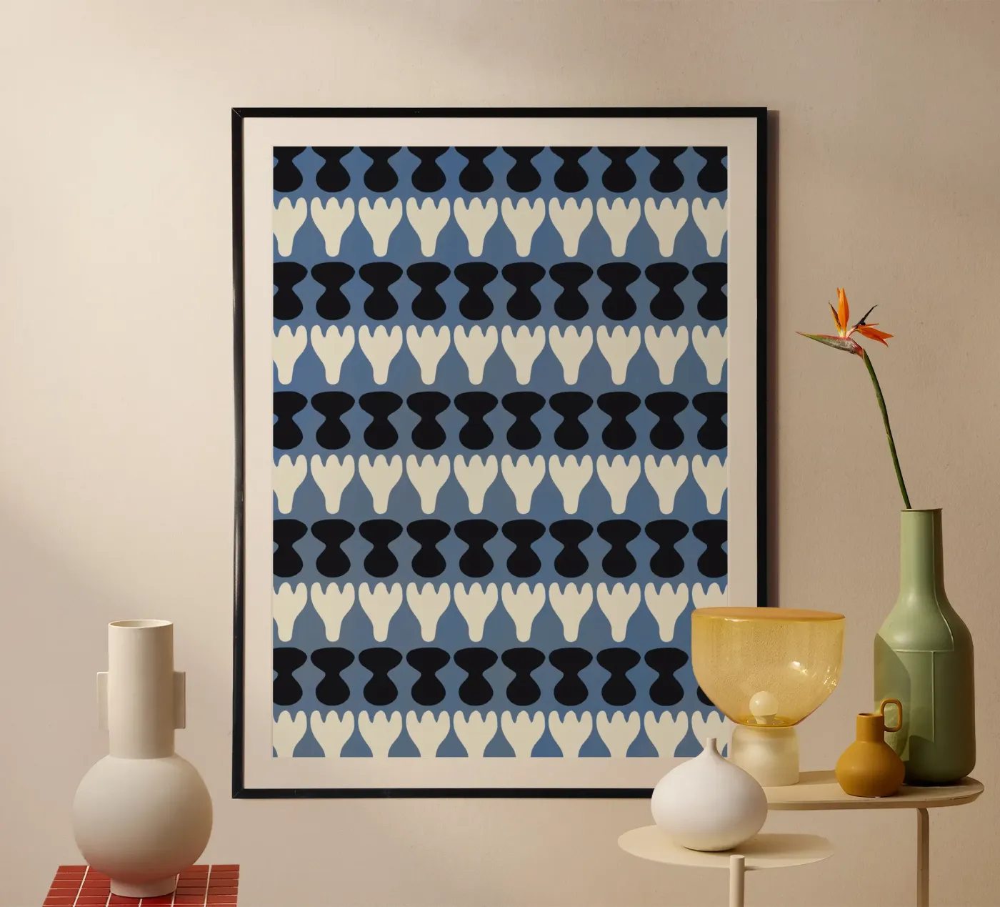 Repetitive pattern 13 poster by Little Dean