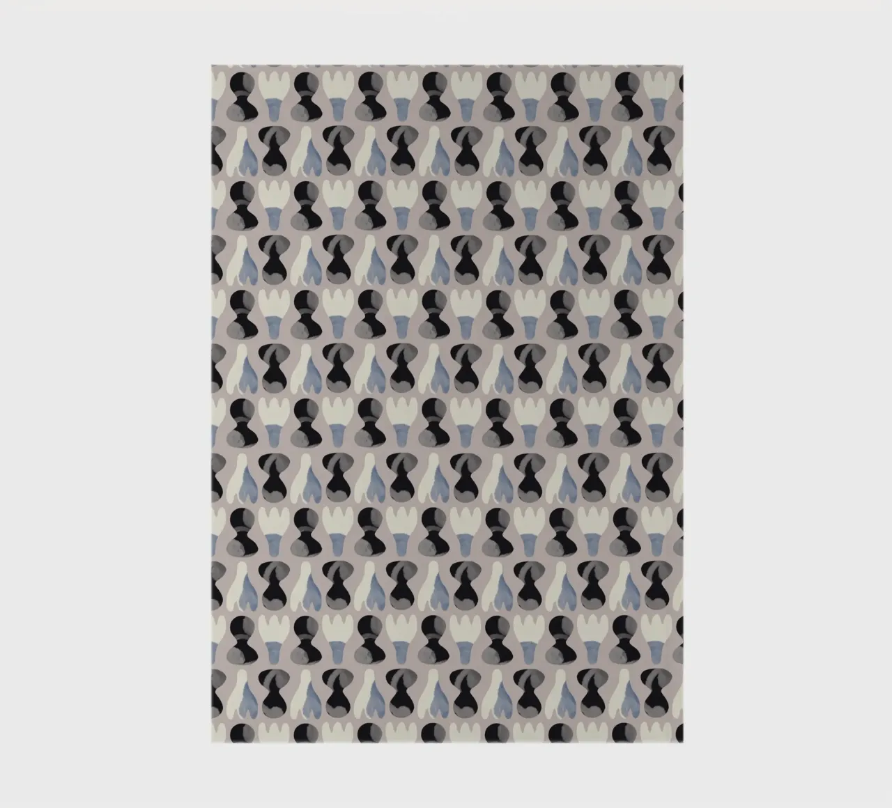 Repetitive pattern 14 notebook by Little Dean