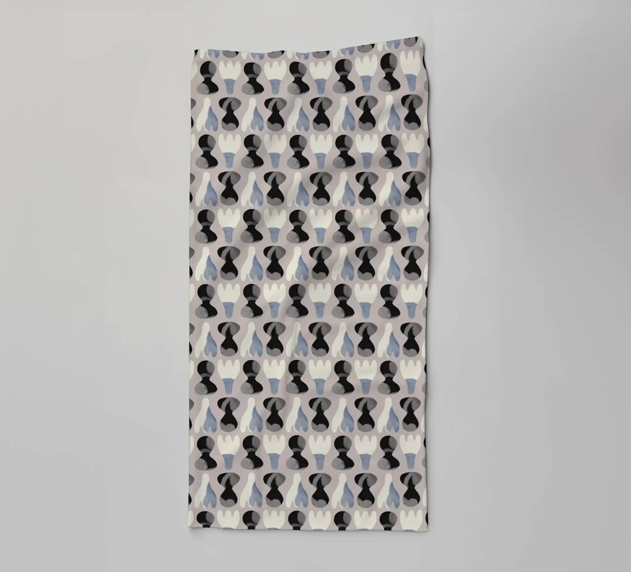 Repetitive pattern 14 towel by Little Dean