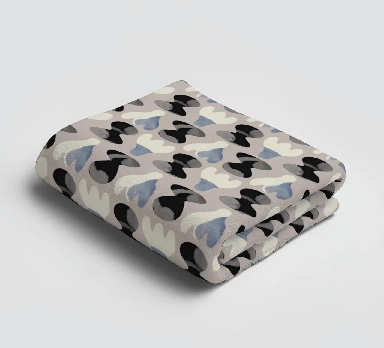 Repetitive pattern 14 towel by Little Dean