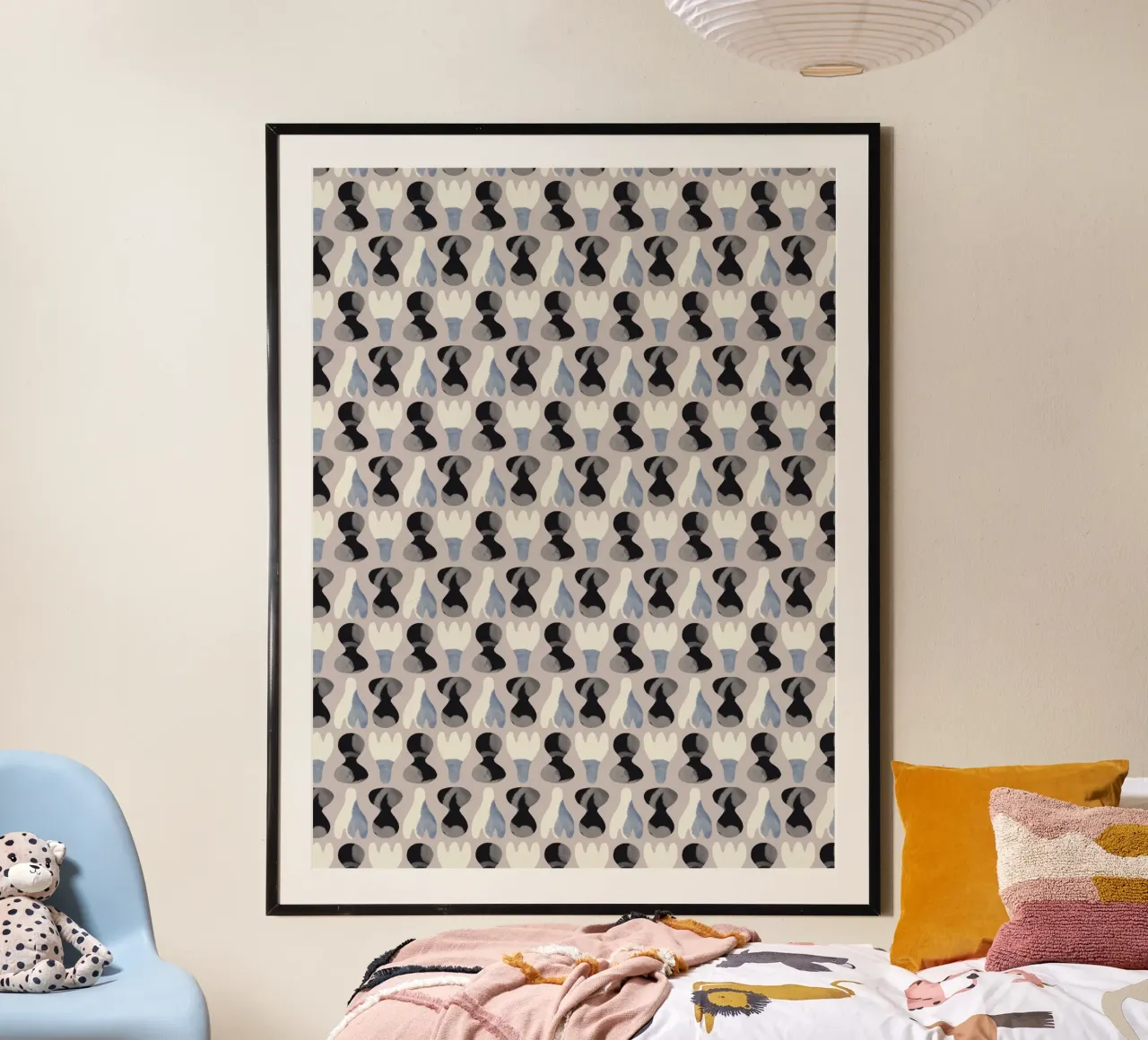 Repetitive pattern 14 hahnemühle by Little Dean