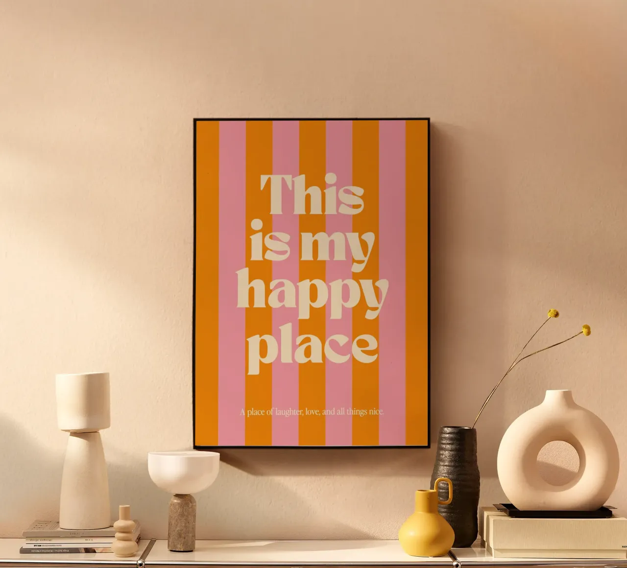 messaggio positivo espressione emotiva plexiglass da Karl Martin