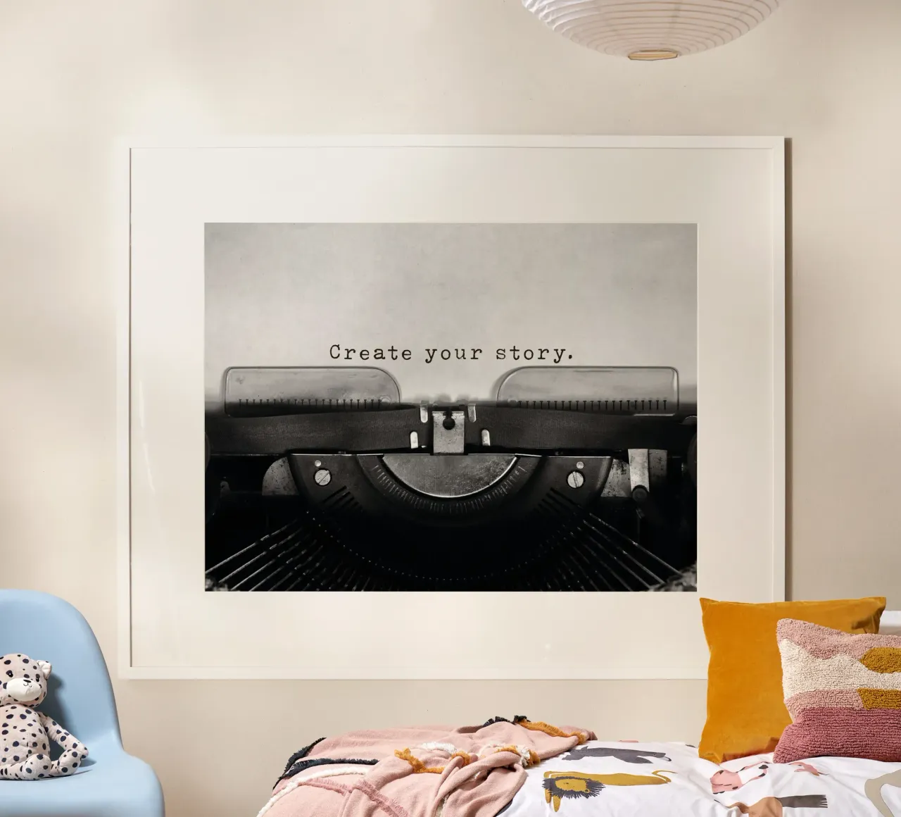 typewriter paper create your story hahnemühle by Karl Martin