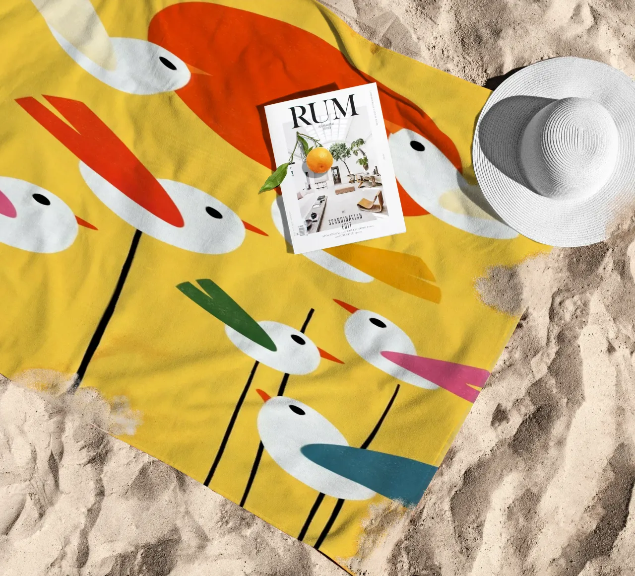 Sunny Bird Party telo mare da Kiara