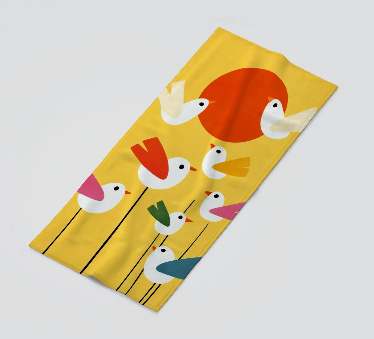 Sunny Bird Party telo mare da Kiara