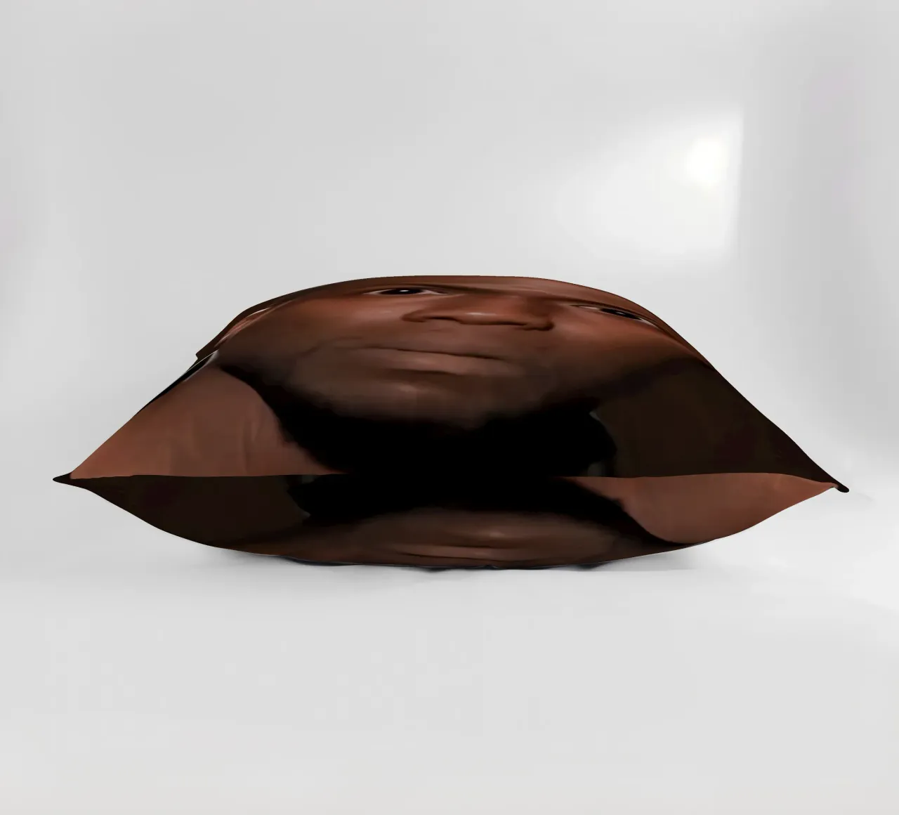"Did just hear that right?" cuscino da Low poly art