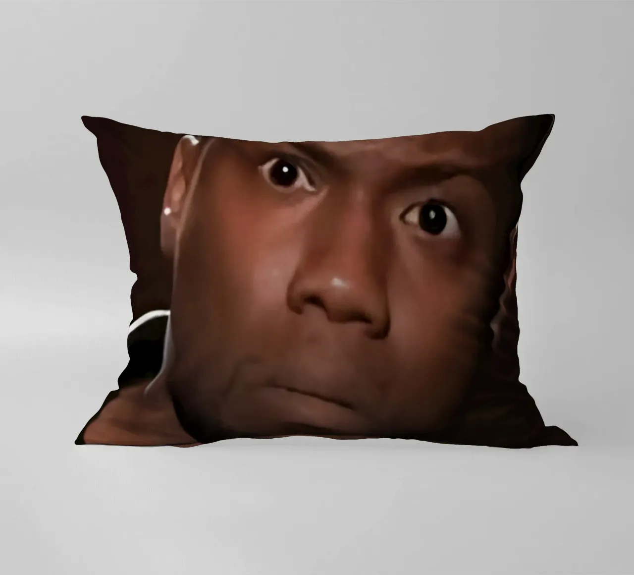"Did just hear that right?" cuscino da Low poly art