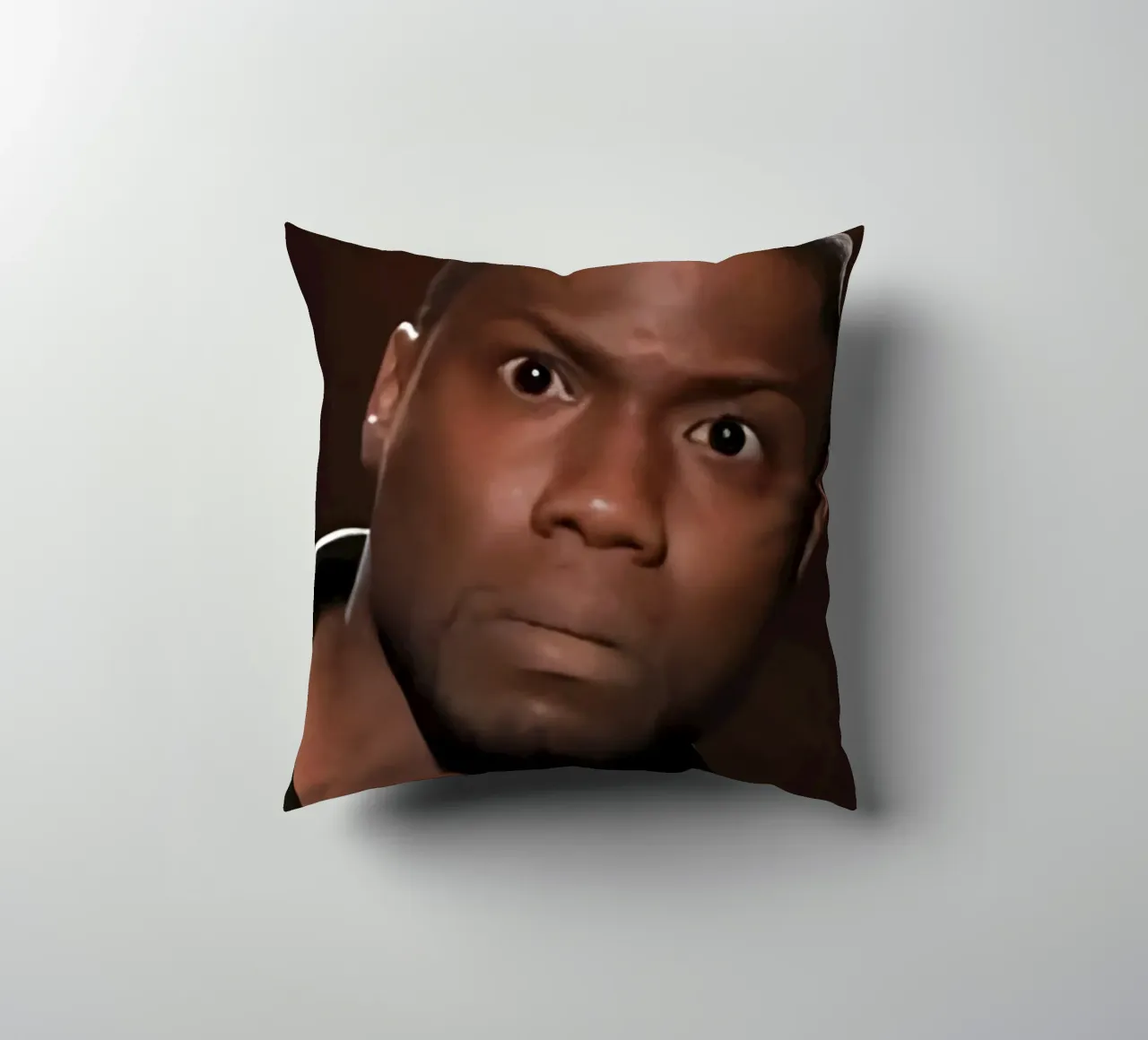 "Did just hear that right?" cuscino da Low poly art