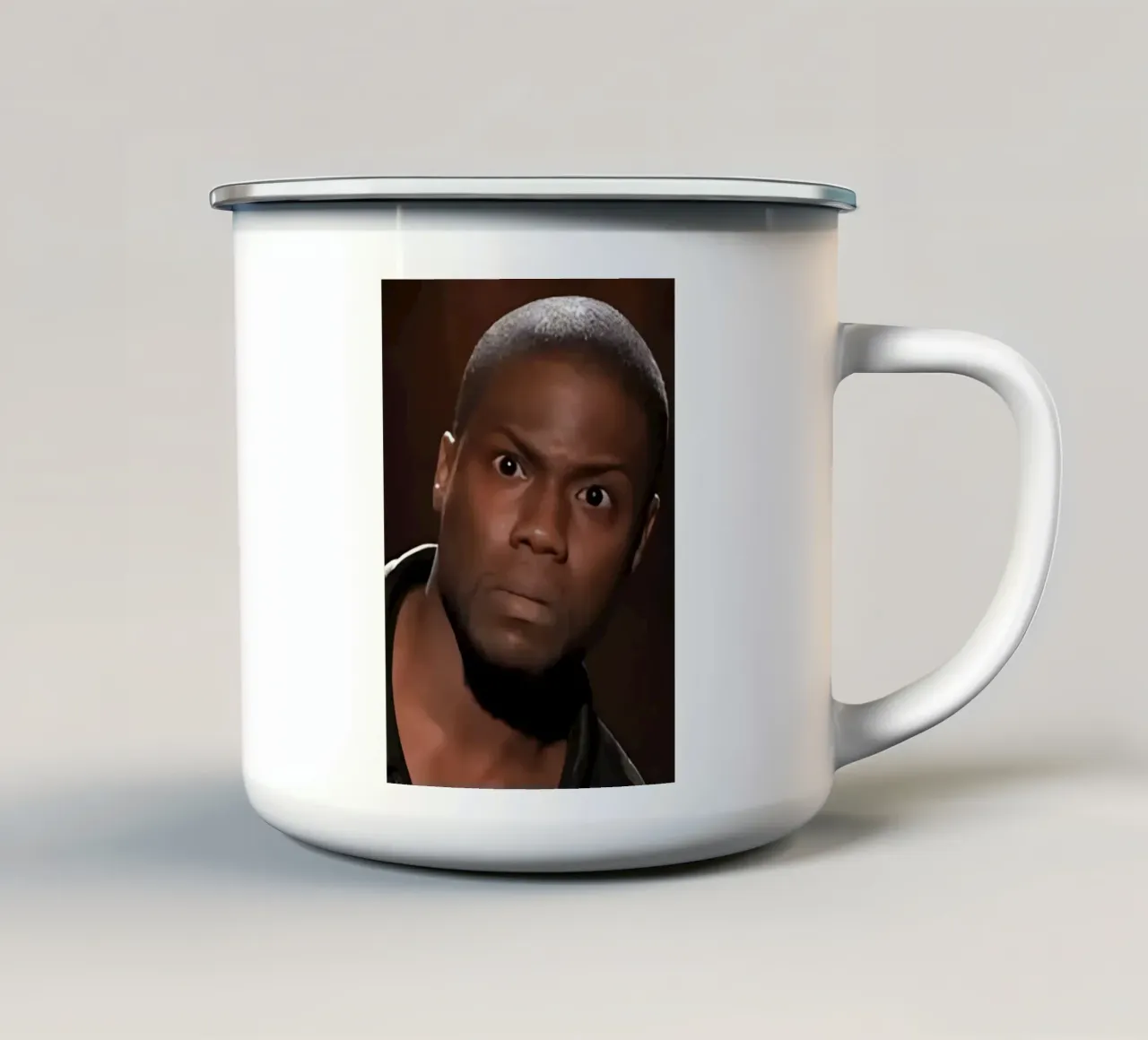 "Did just hear that right?" tazza in smalto da Low poly art