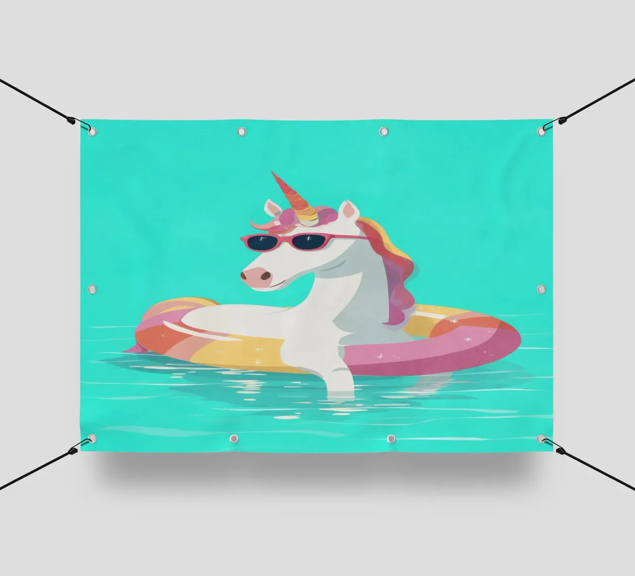 Magical Pool Day telo in pvc da Kiara