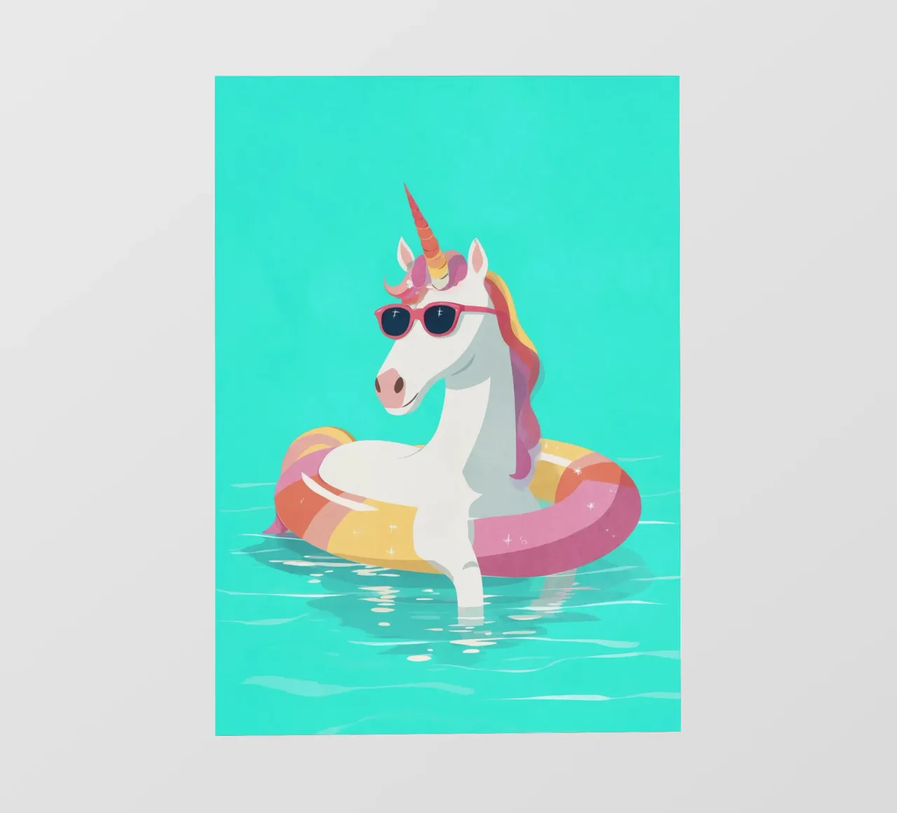 Magical Pool Day telo in pvc da Kiara