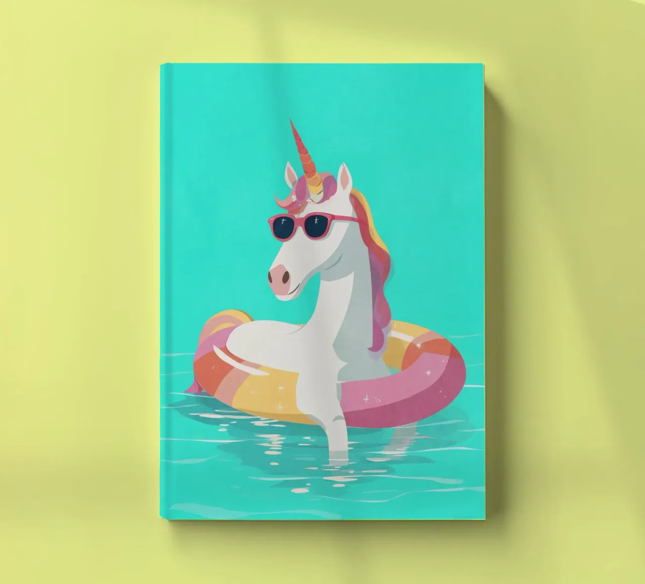 Magical Pool Day notebook by Kiara