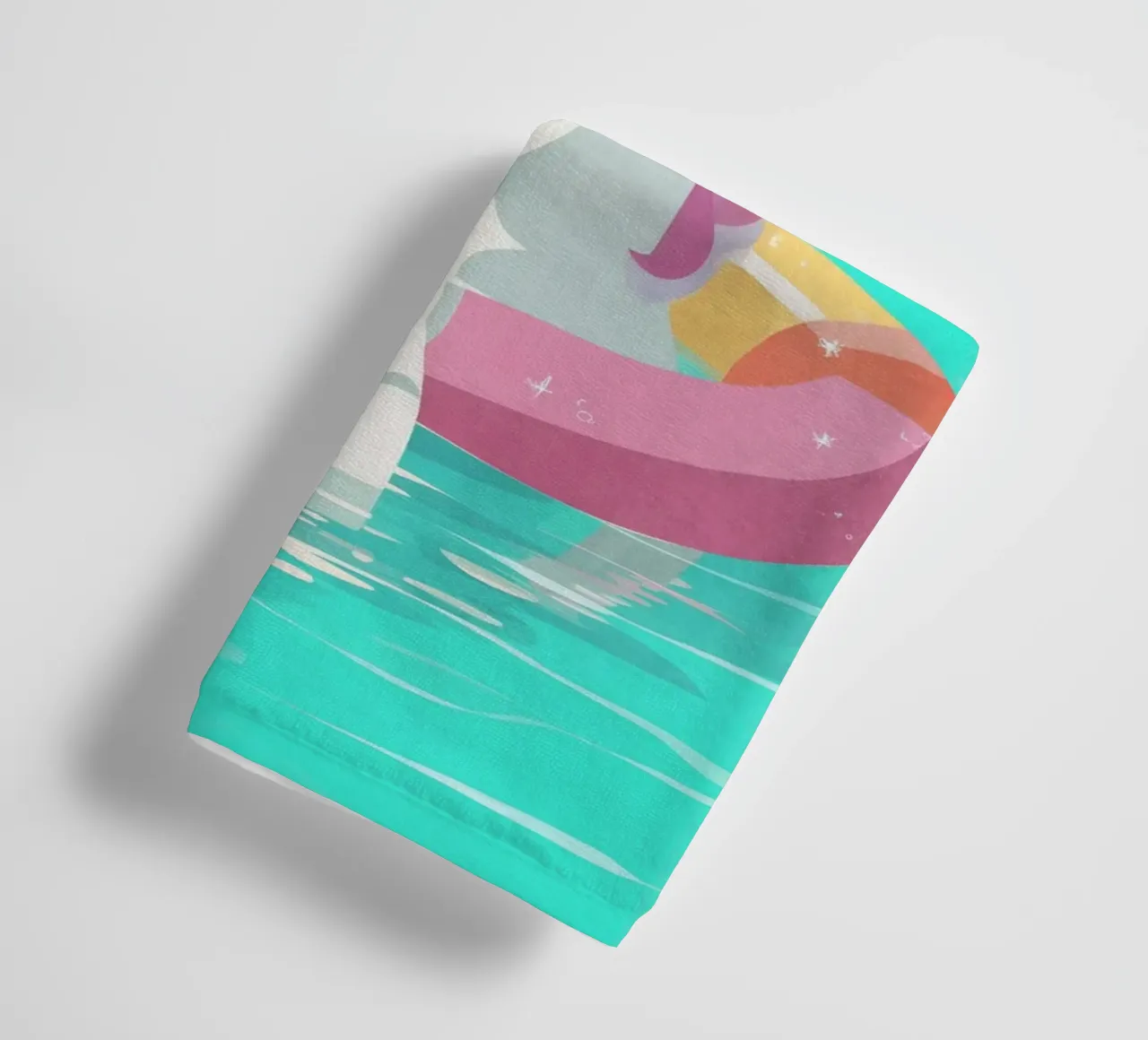 Magical Pool Day towel by Kiara
