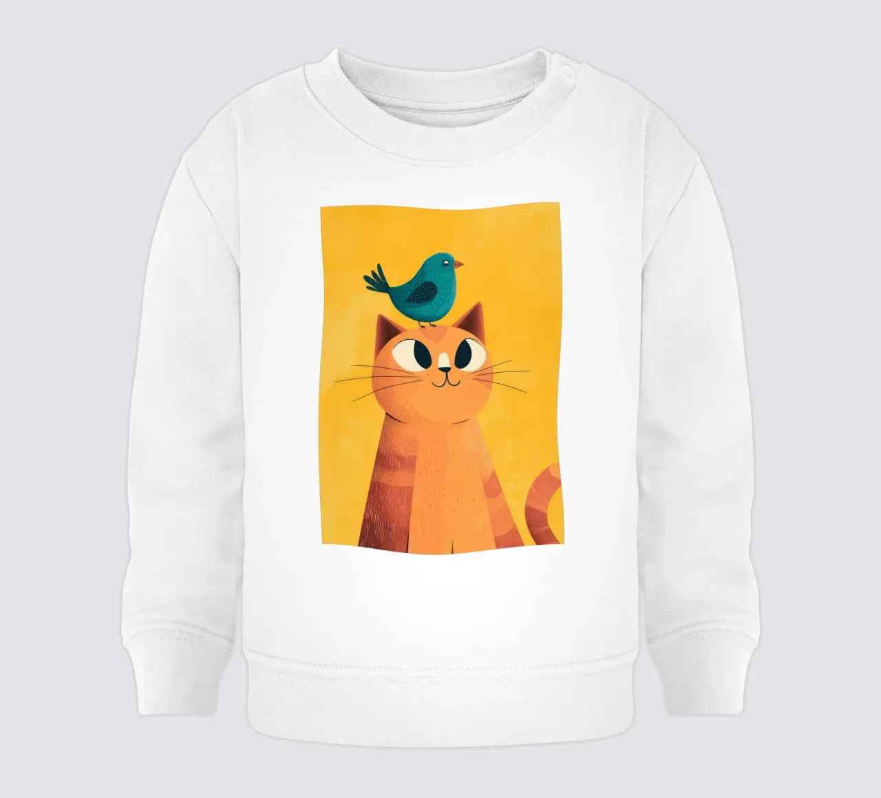 Meow Meets Tweet felpa neonato da Kiara
