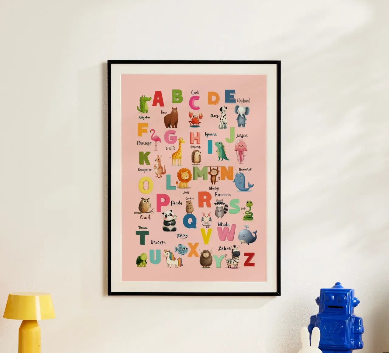 Alphabet Safari poster da Kiara