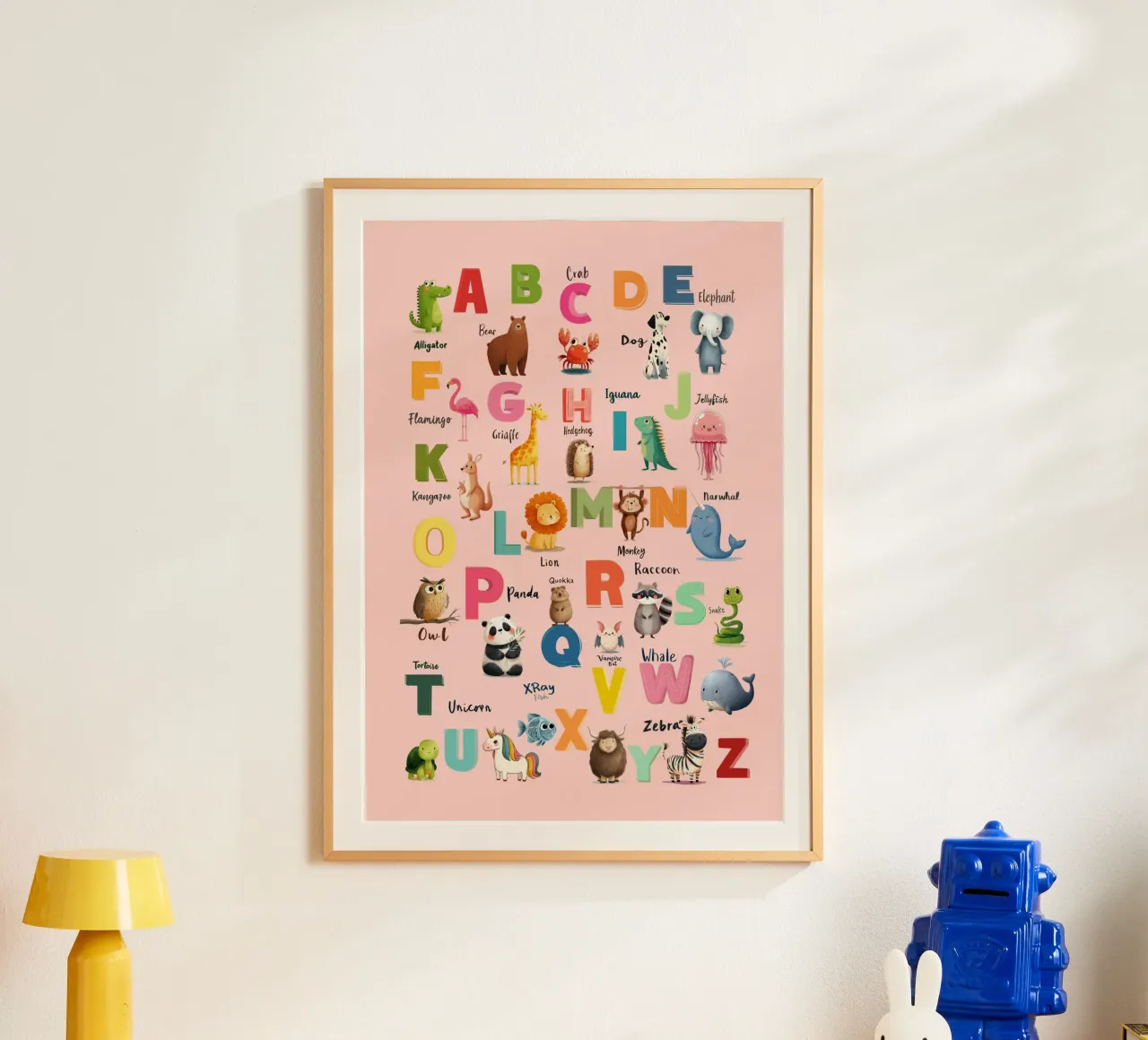 Alphabet Safari poster da Kiara