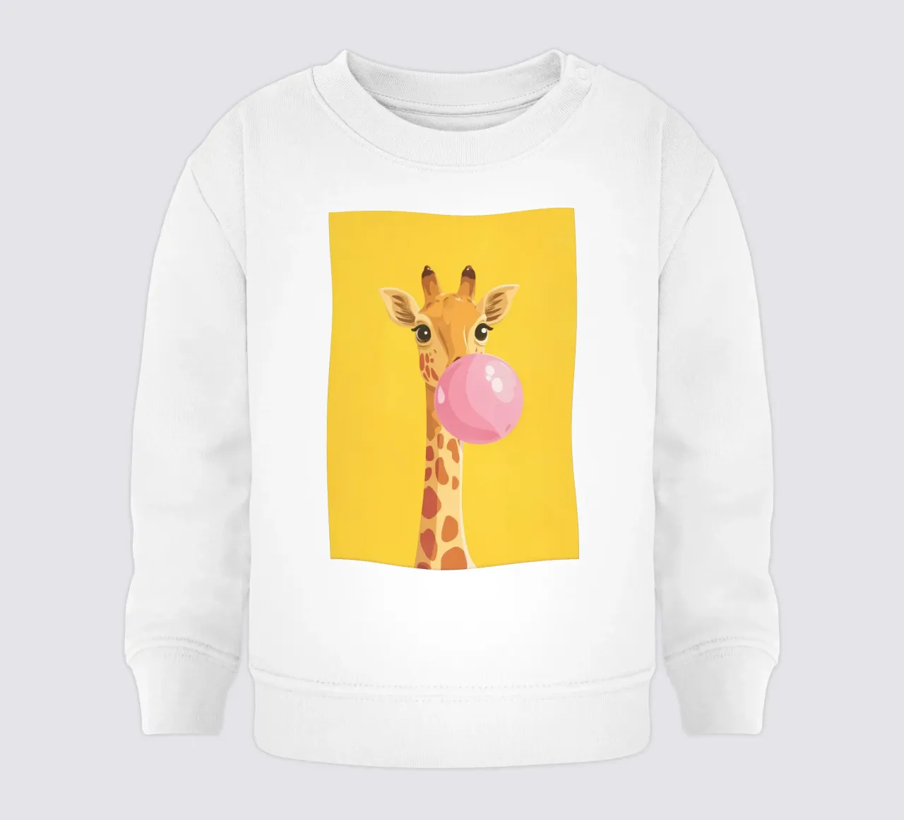 Bubblegum Giraffe felpa neonato da Kiara