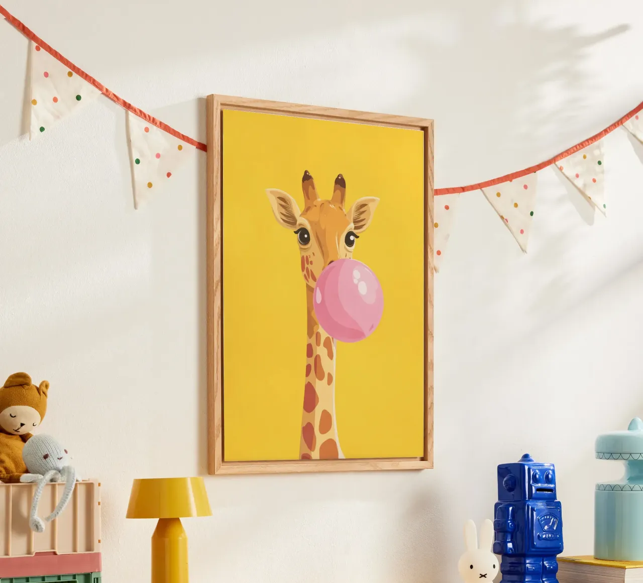 Bubblegum Giraffe plexiglass da Kiara