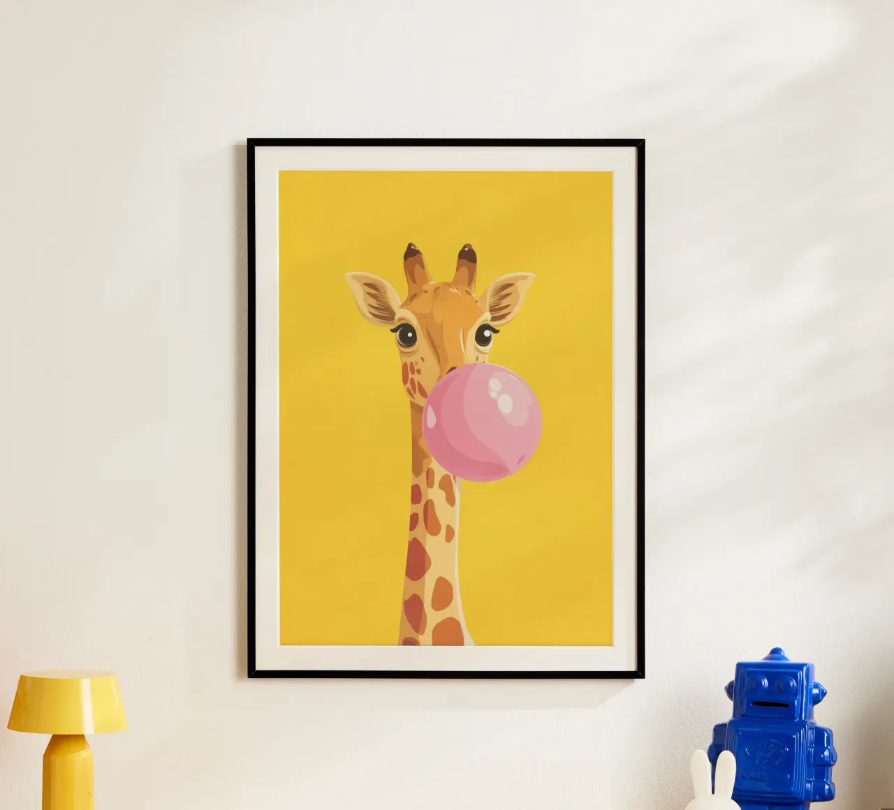 Bubblegum Giraffe poster da Kiara