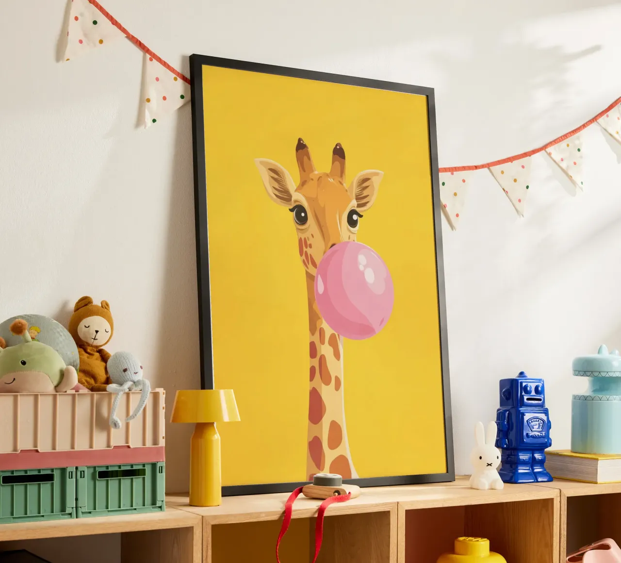 Bubblegum Giraffe poster da Kiara