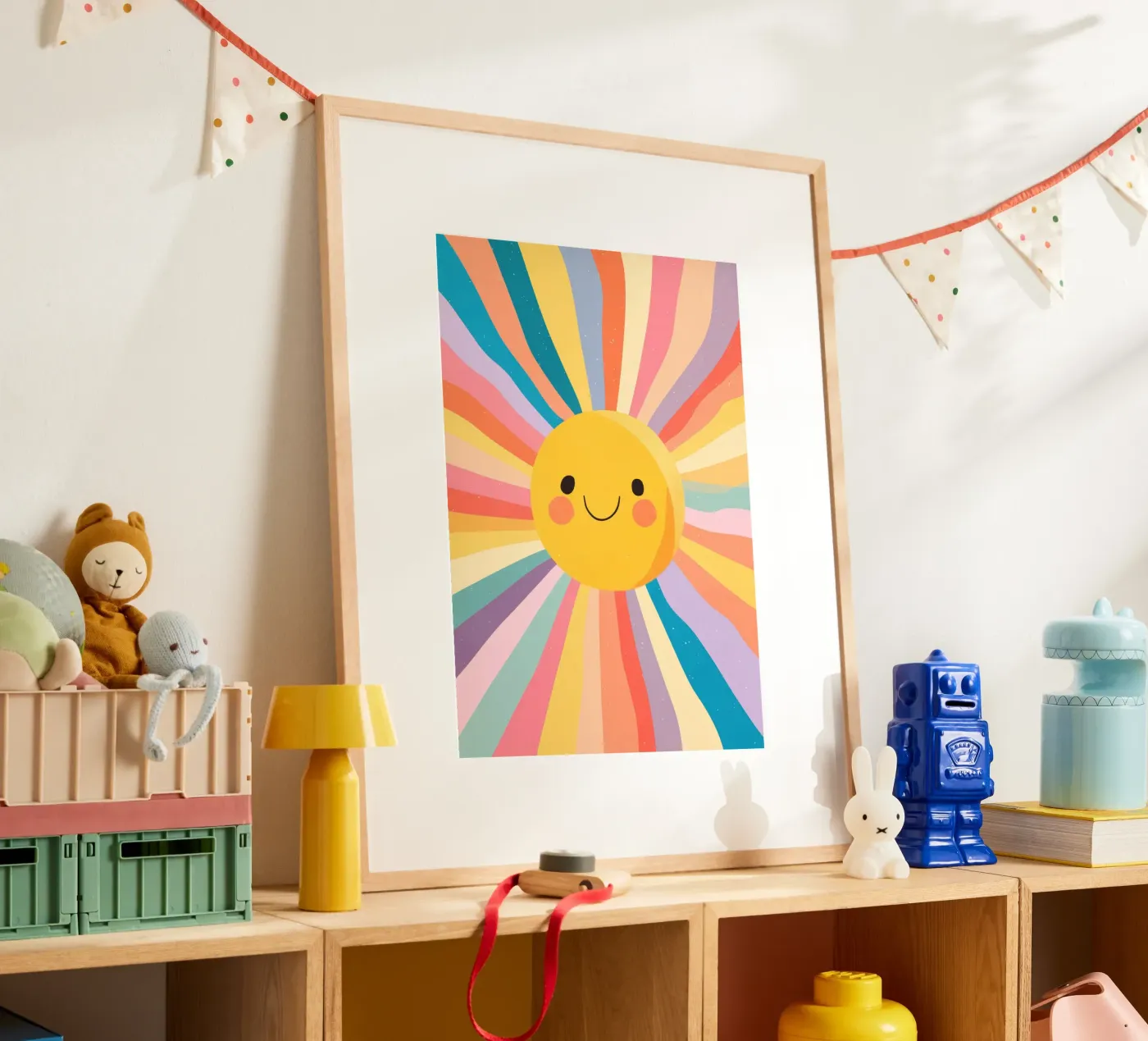 Rainbow Sunshine poster da Kiara