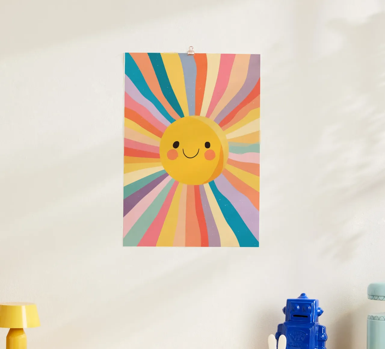Rainbow Sunshine poster da Kiara