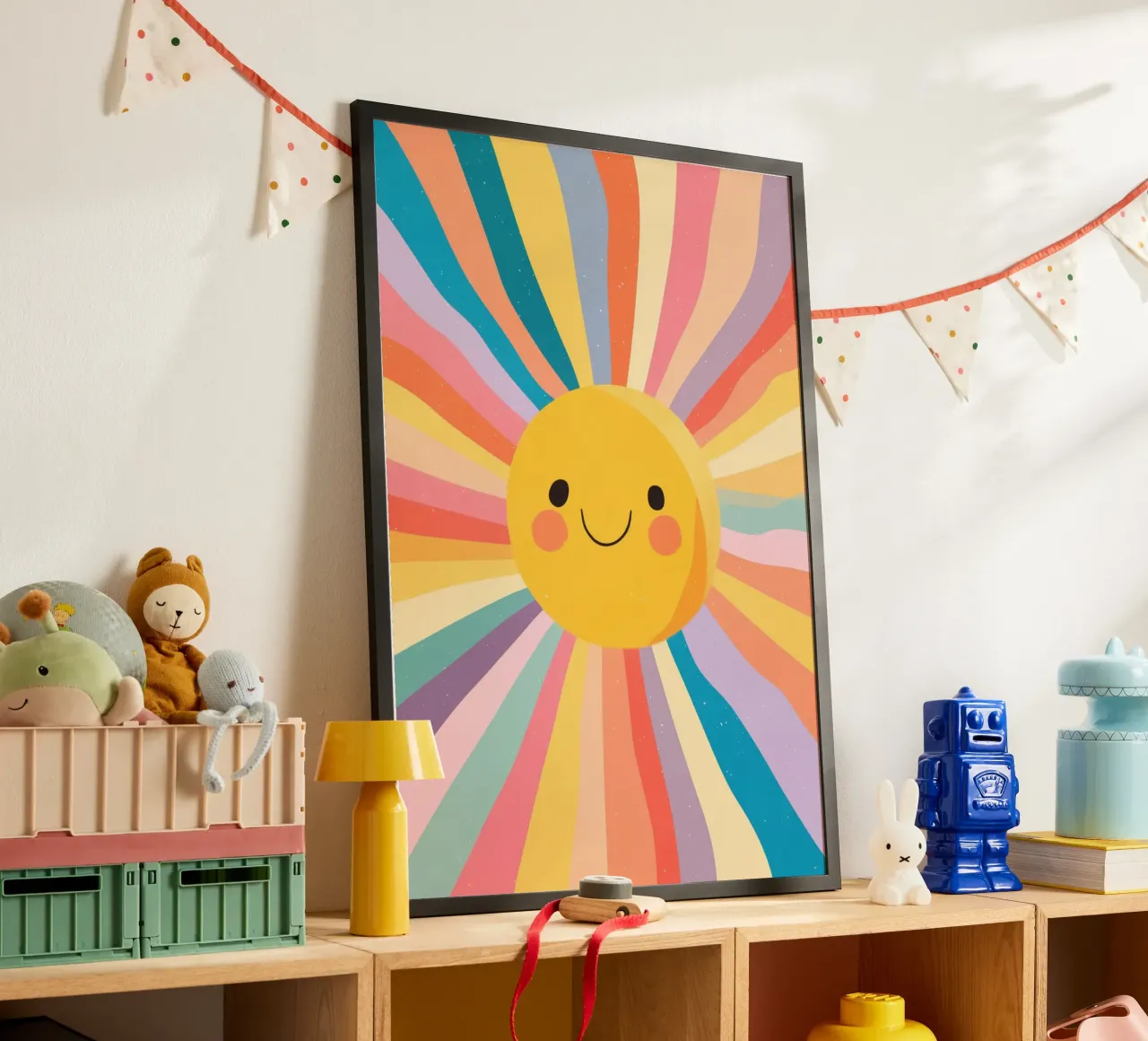 Rainbow Sunshine poster da Kiara