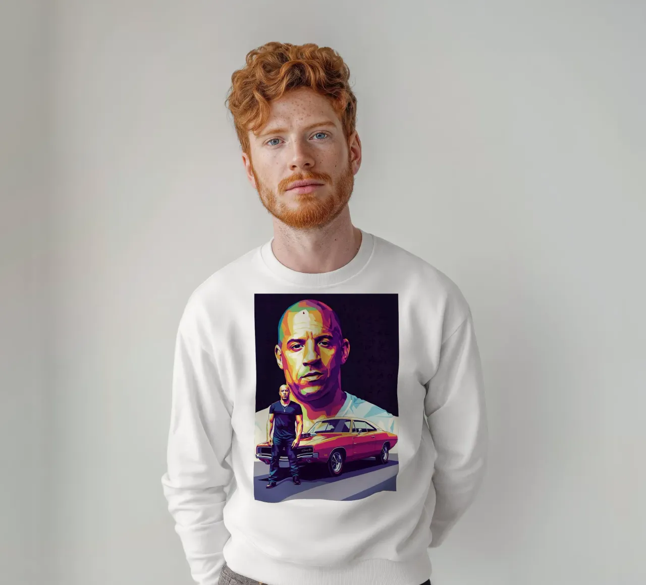 Vin Diesel - Dominic Toretto (4) felpa da Hantamrata