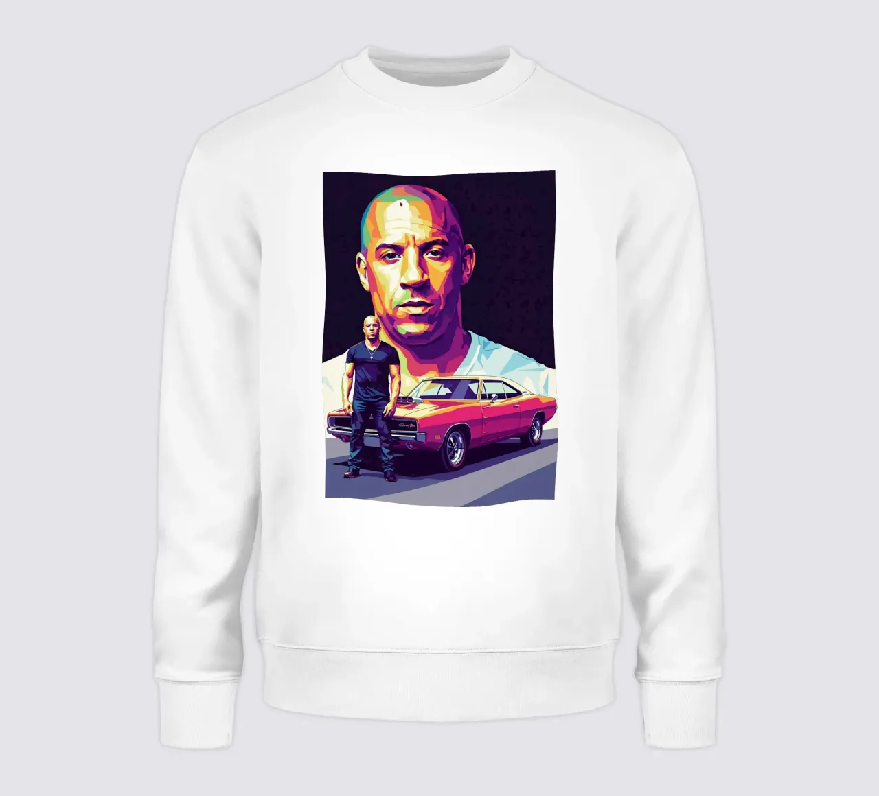 Vin Diesel - Dominic Toretto (4) felpa da Hantamrata