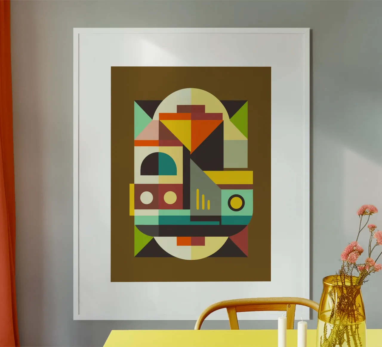 illustrazione vettoriale del treno poster da Shillas