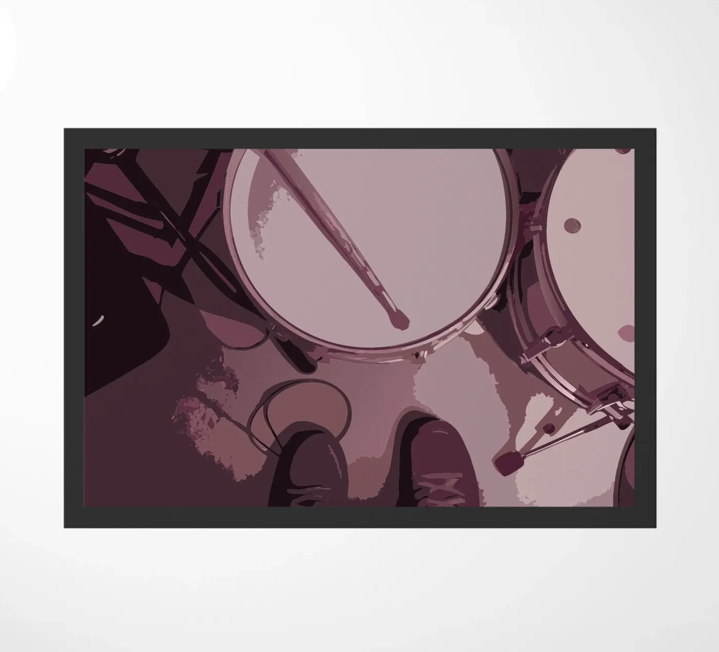 Drummer deurmat van MUSIC EDITION