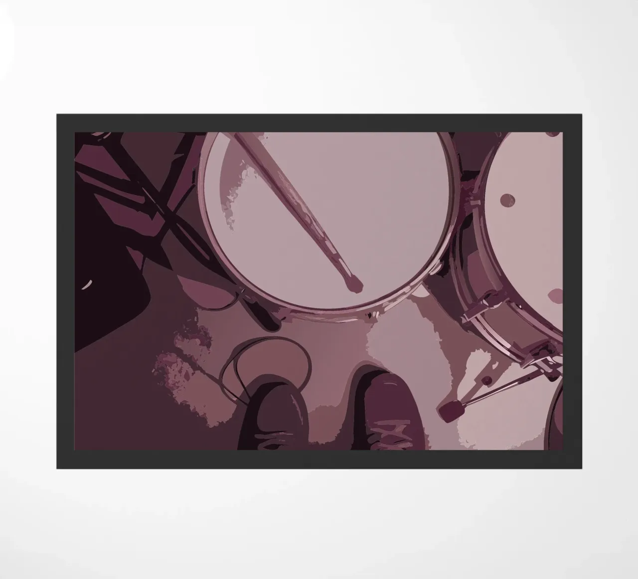 Drummer doormat by MUSIC EDITION