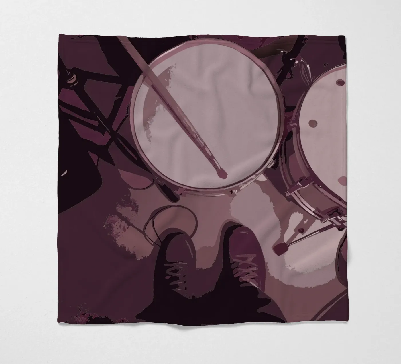 Drummer fleecedeken van MUSIC EDITION