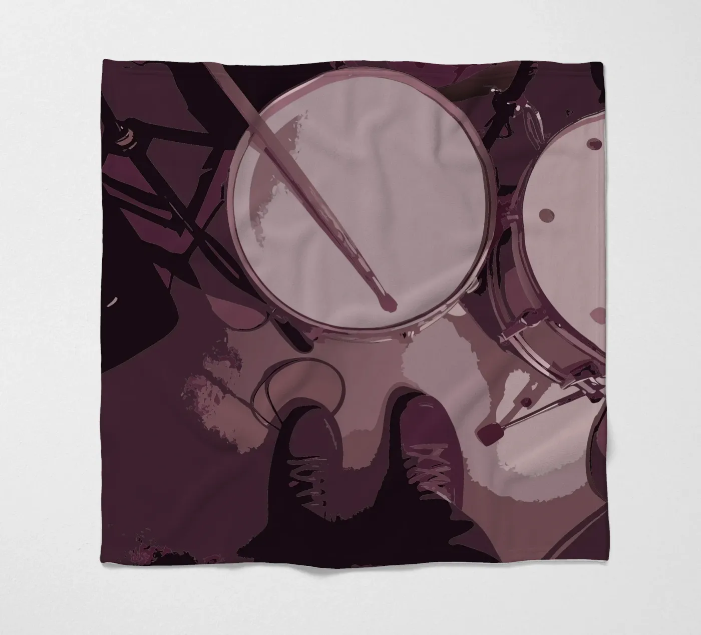 Drummer fleecedeken van MUSIC EDITION