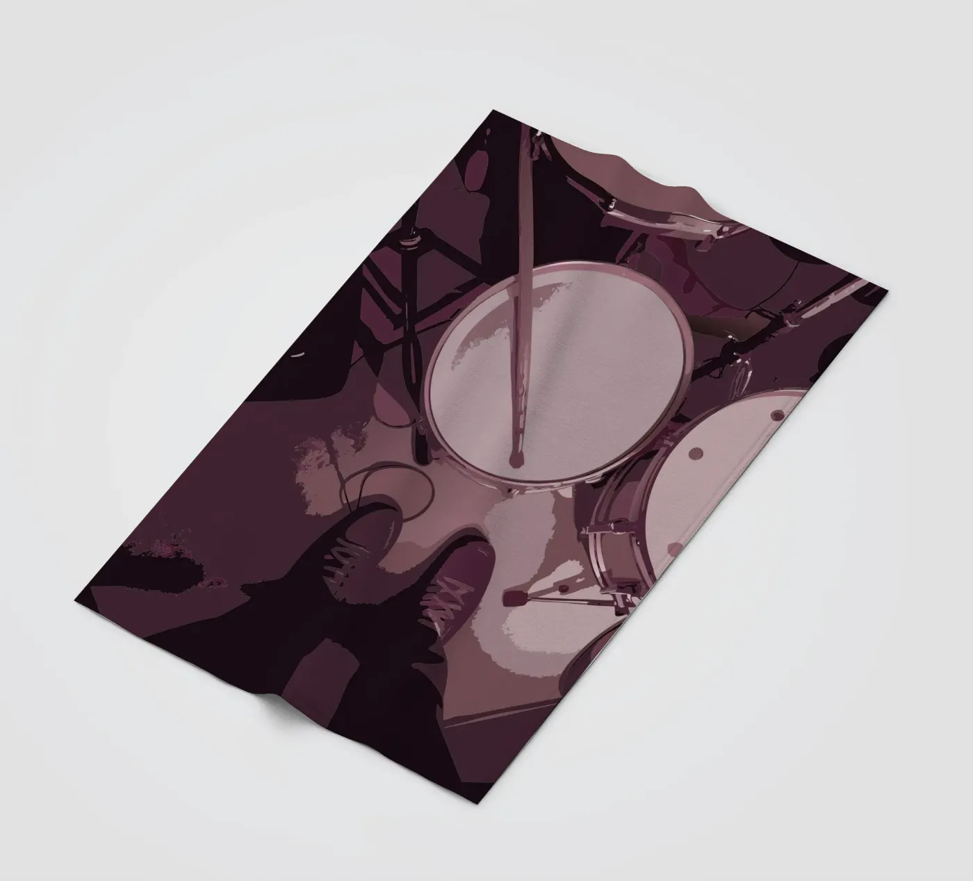 Drummer fleecedeken van MUSIC EDITION