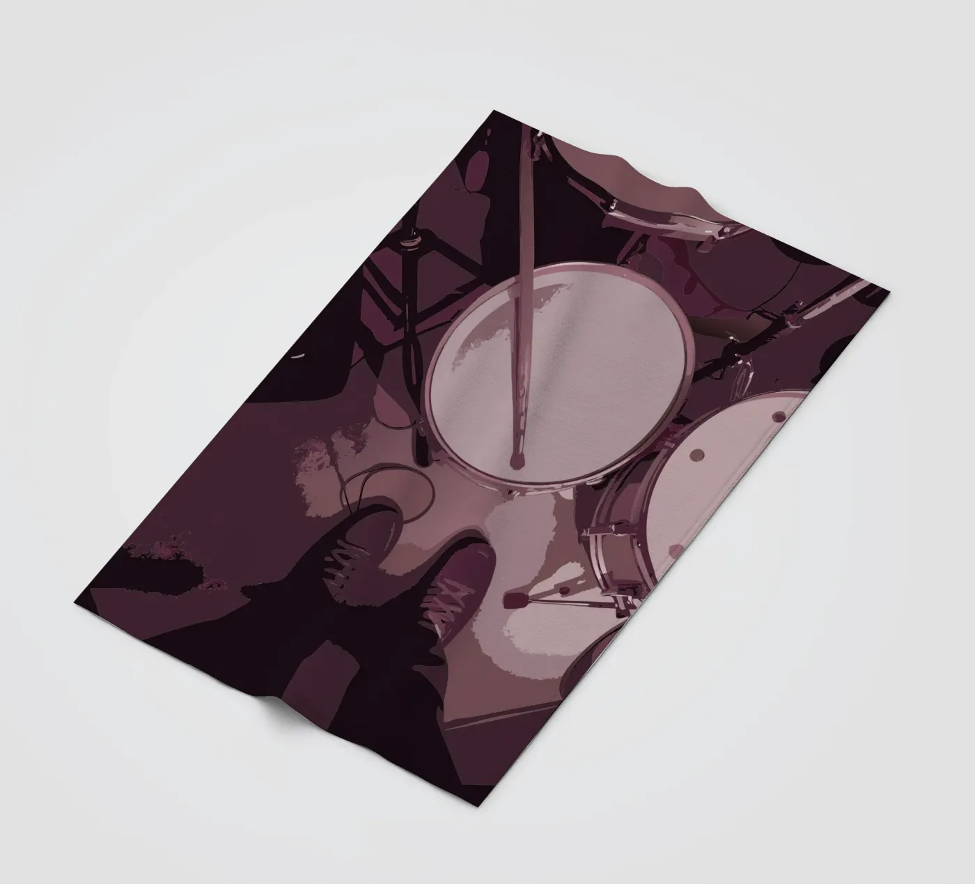 Drummer fleecedeken van MUSIC EDITION