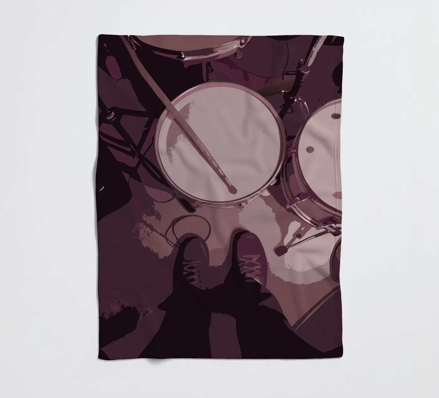 Drummer fleecedeken van MUSIC EDITION