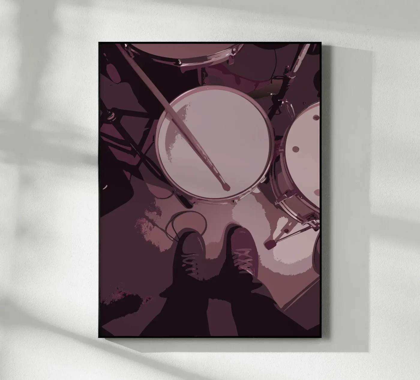 Drummer Acryl-Glas von MUSIC EDITION