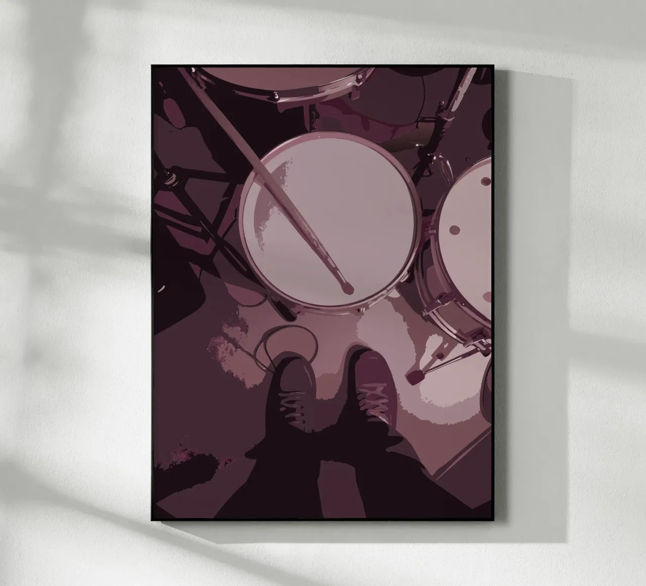 Batterista plexiglass da MUSIC EDITION