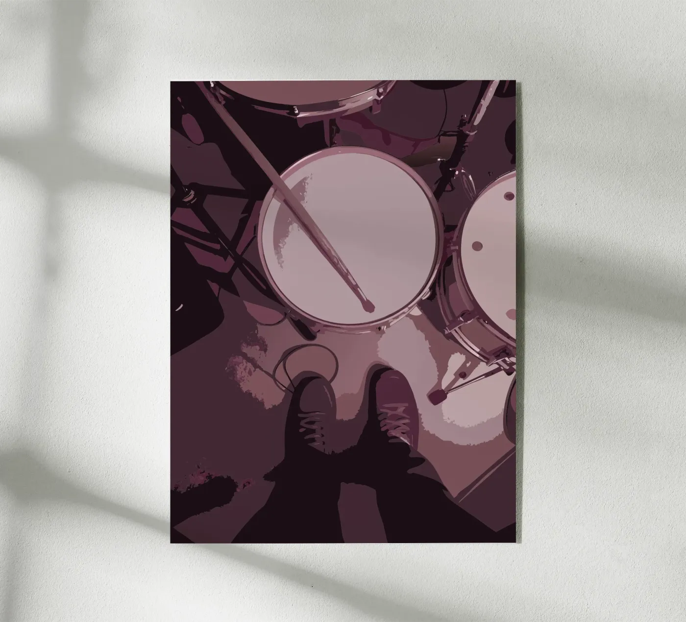 Drummer Acryl-Glas von MUSIC EDITION