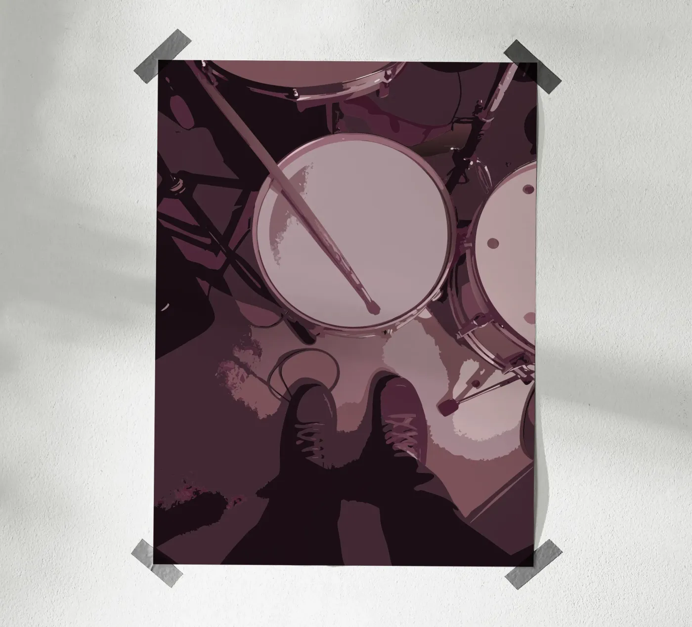 Drummer poster by MUSIC EDITION