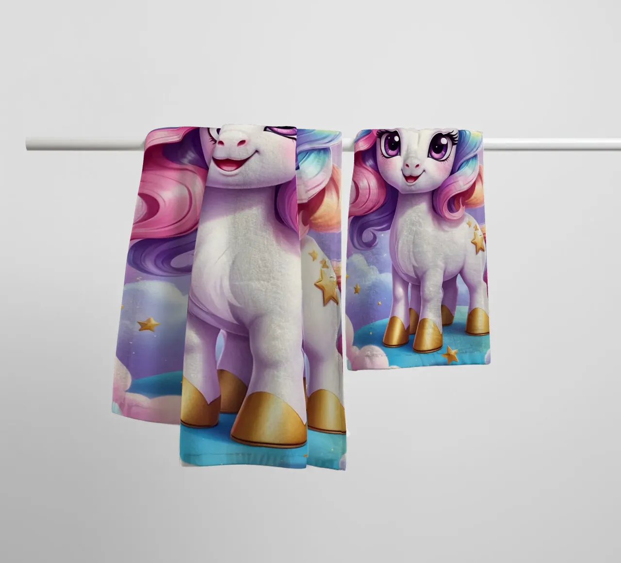 Unicorn asciugamano da bagno da Cute Art