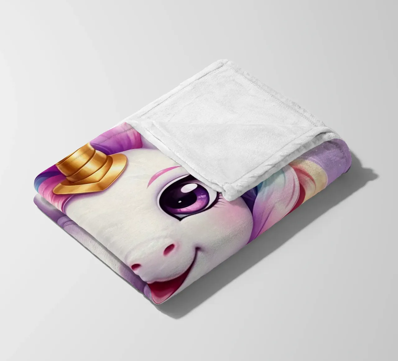 Unicorn coperta in pile da Cute Art