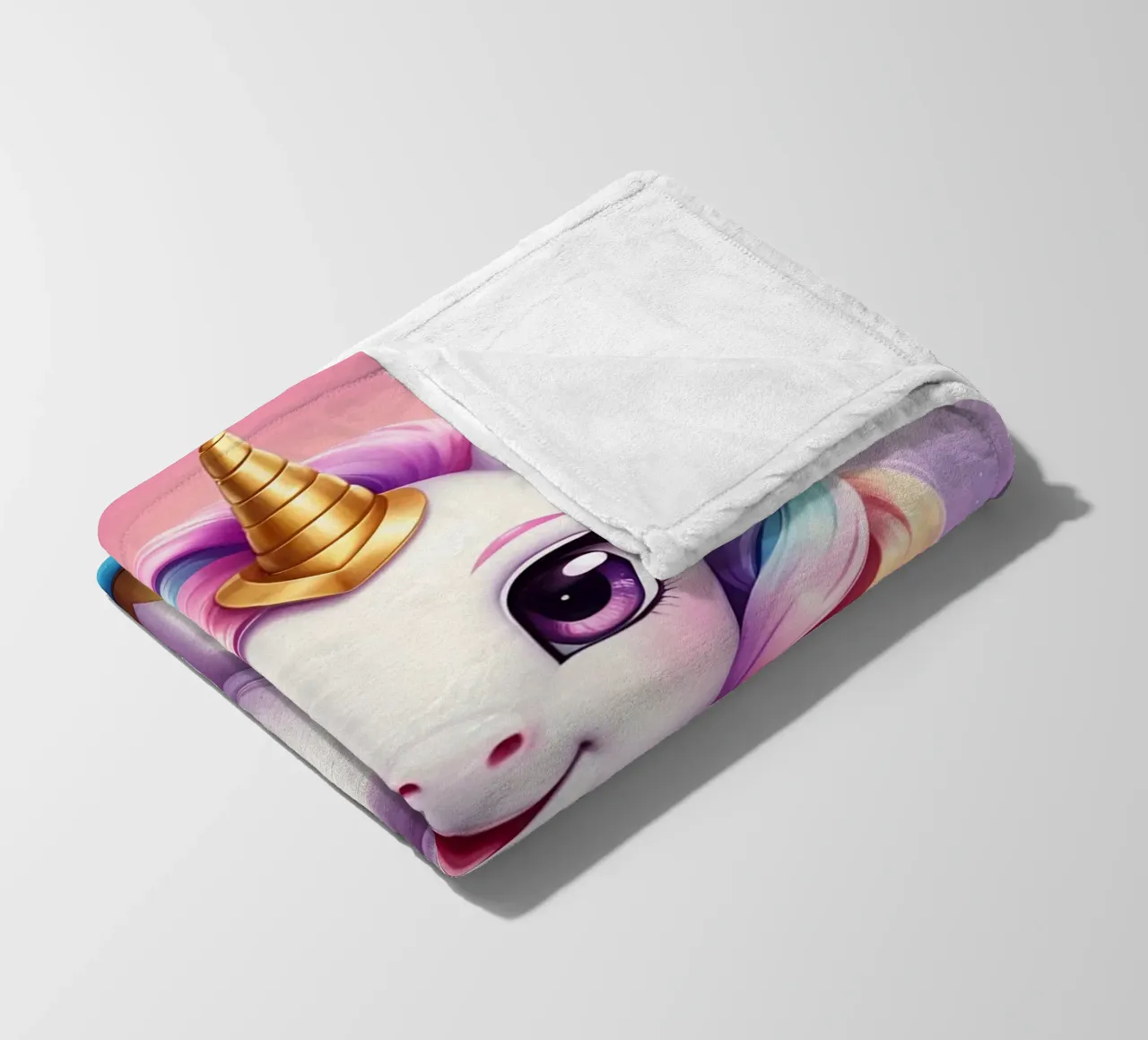 Unicorn coperta in pile da Cute Art
