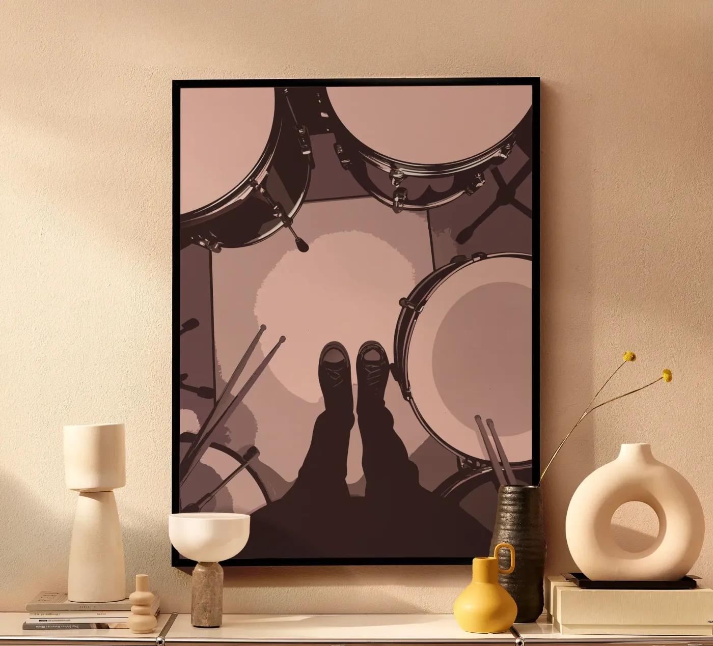 Drummer poster van MUSIC EDITION