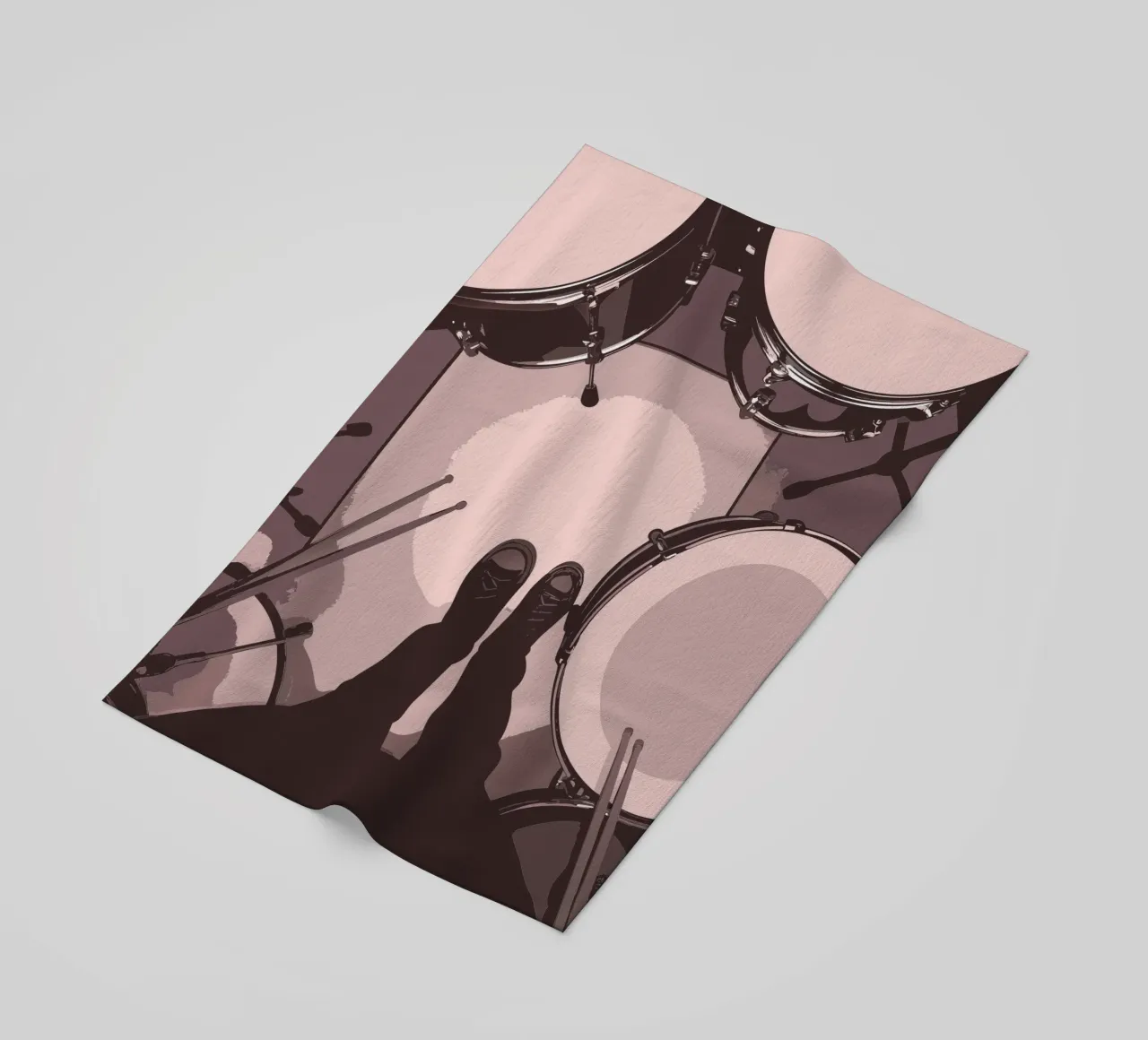 Batterista telo mare da MUSIC EDITION