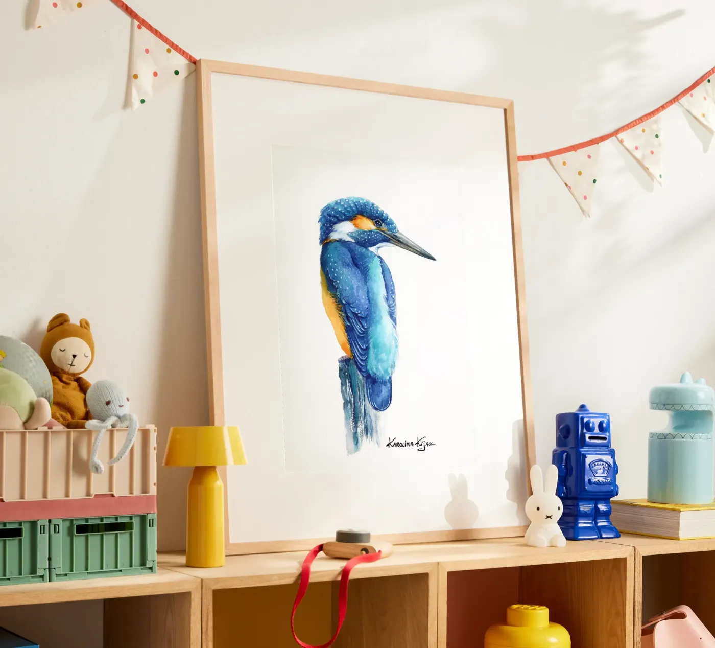 Kingfisher poster da Karolina Kijak