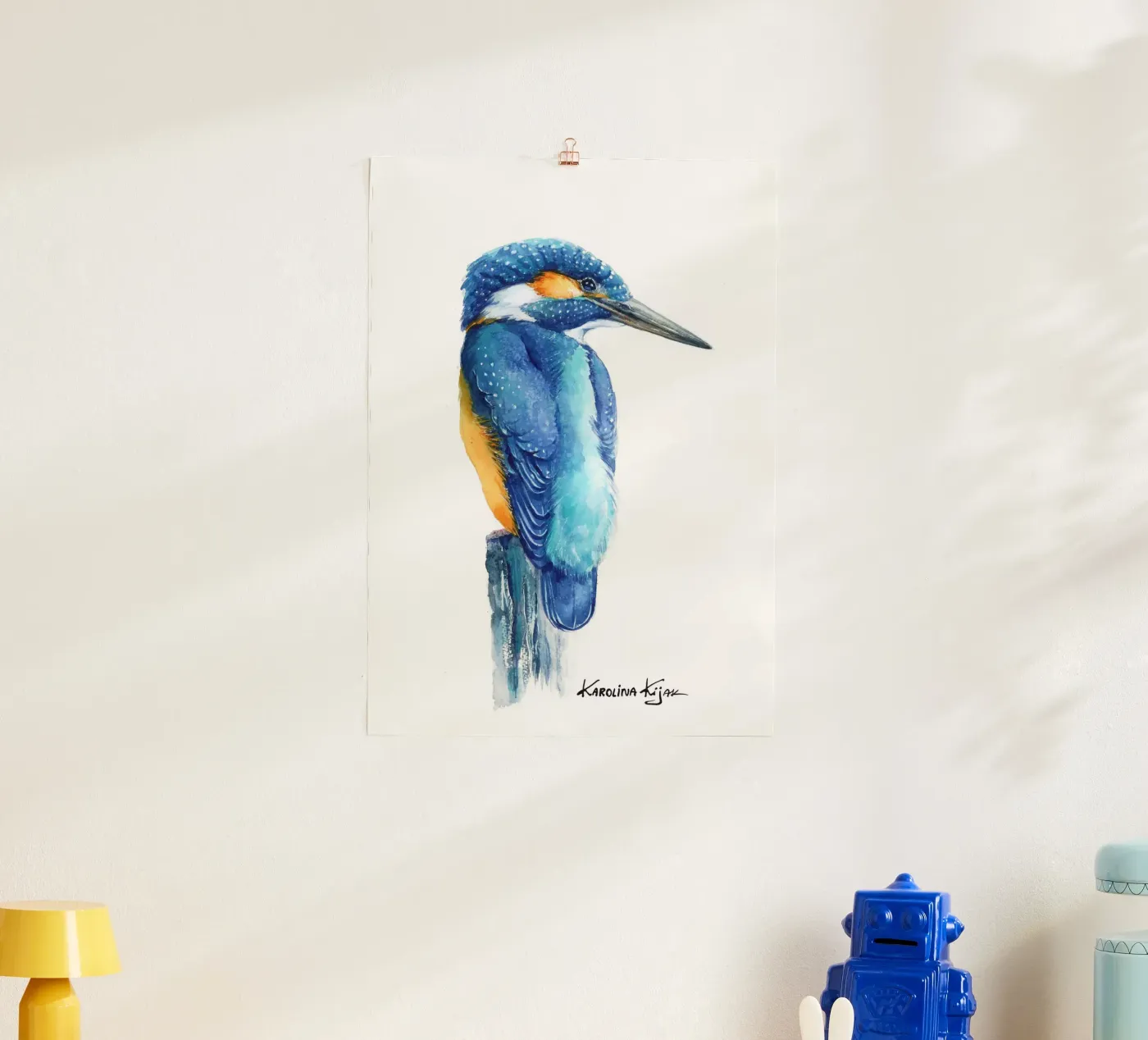 Kingfisher poster da Karolina Kijak