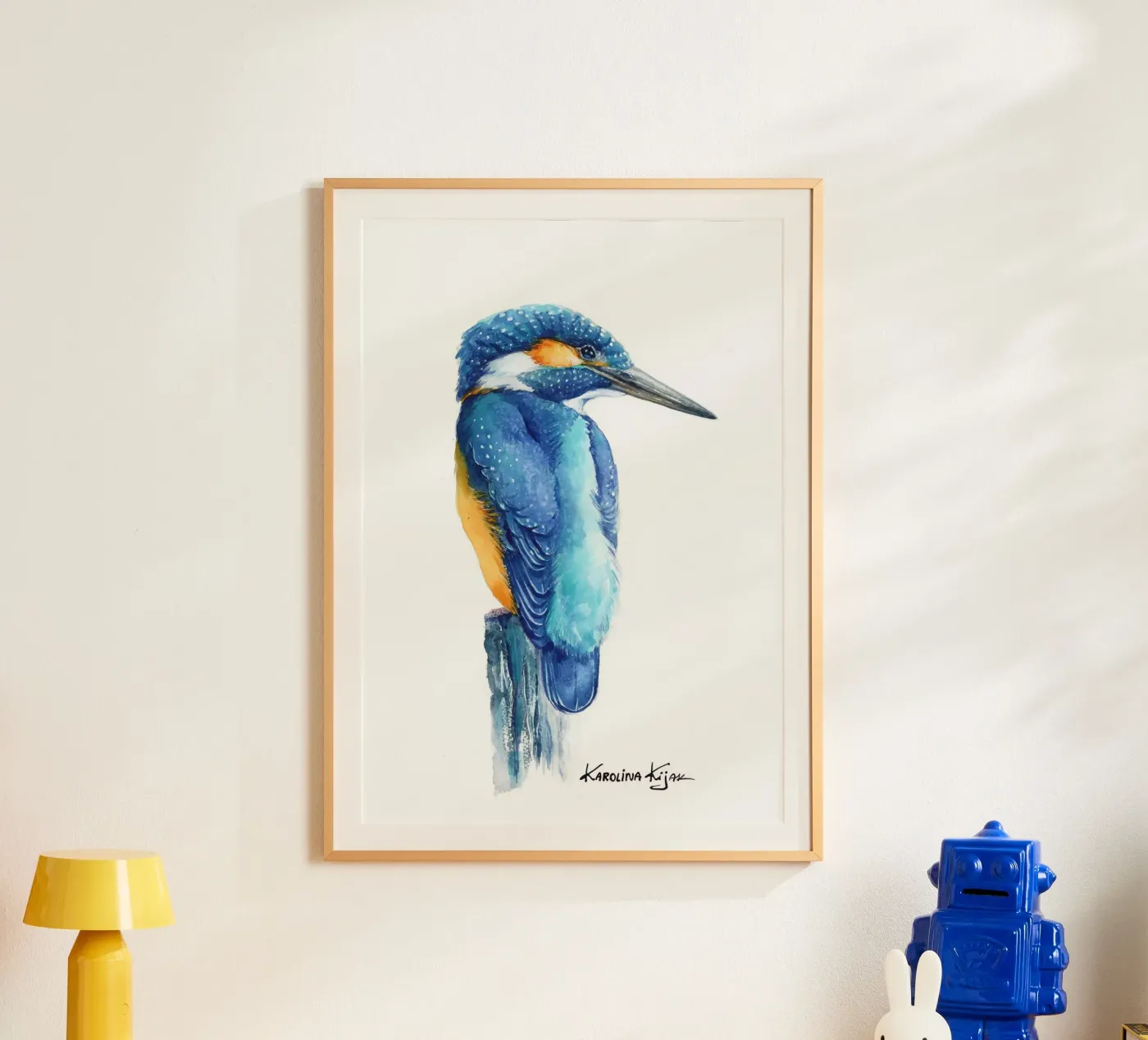 Kingfisher poster da Karolina Kijak